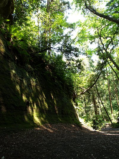 釈迦堂ヶ谷 手前