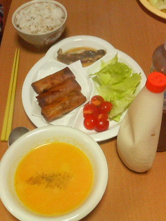 今日の夕飯♪