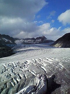 フルカ峠氷河２