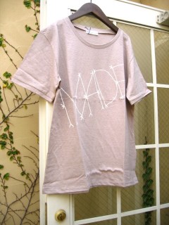 mao made オールドコットン ラージロゴTシャツ