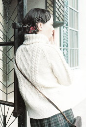 冬のおでかけニット