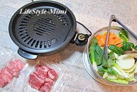 穴あき，焼肉プレート，ヘルシートーク，5準備完了all.jpg