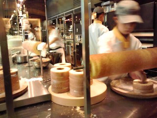 作りたてバームクーヘン