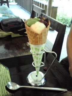 叶匠寿庵アイス