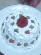 クウ1歳のバースデーケーキ