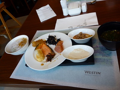 ウェスティン淡路朝食201102No.3