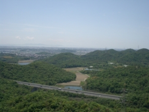 頂上から