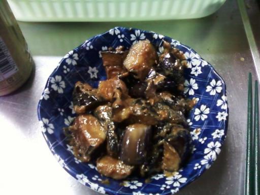 なすの味噌炒め