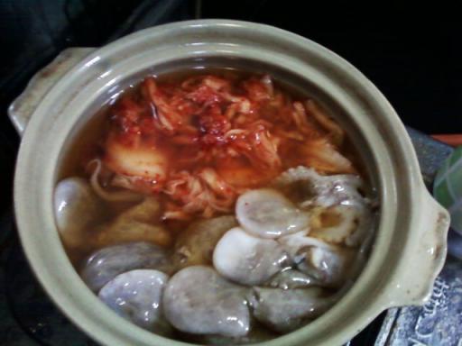 飯蛸キムチ鍋12