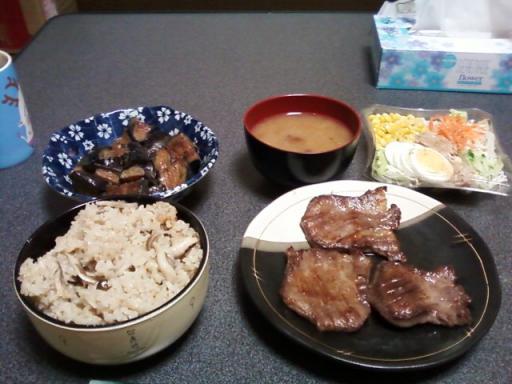 今夜のメニュー