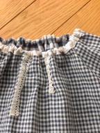 ギンガムスモック