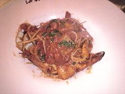 車海老のパスタ