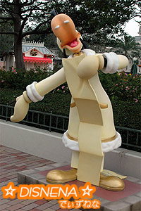 06クリスマスランドフォトロケ・グーフィー