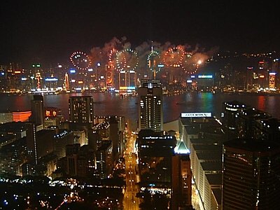 恒例の旧暦新年の花火大会－2006年2月