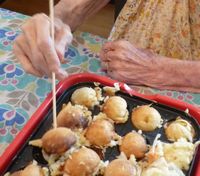 たこ焼き作り