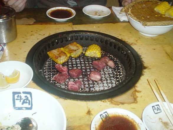 牛角、とうもろこし祭