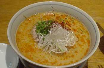 神戸らーめん花星、味噌坦々麺