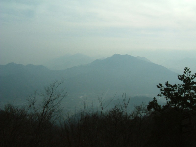 頂上からの展望