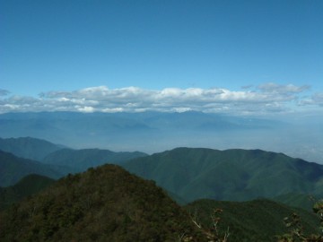 山頂から