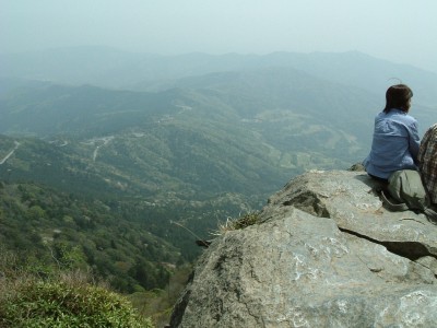 筑波山からの景色