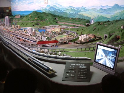 交通博物館ジオラマ