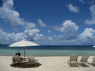 パラオのビーチ♪