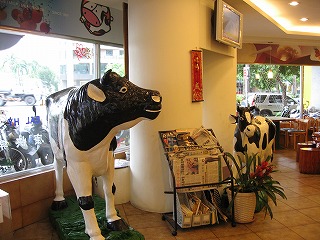 高雄牛乳大王の牛♪