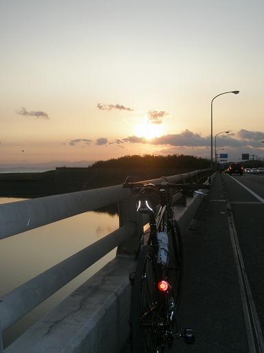 大磯の夕日