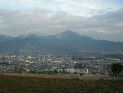 丹沢大山は雪化粧