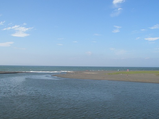 夏の、海