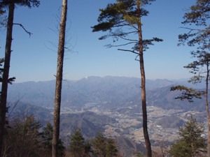 倉岳山からの眺め