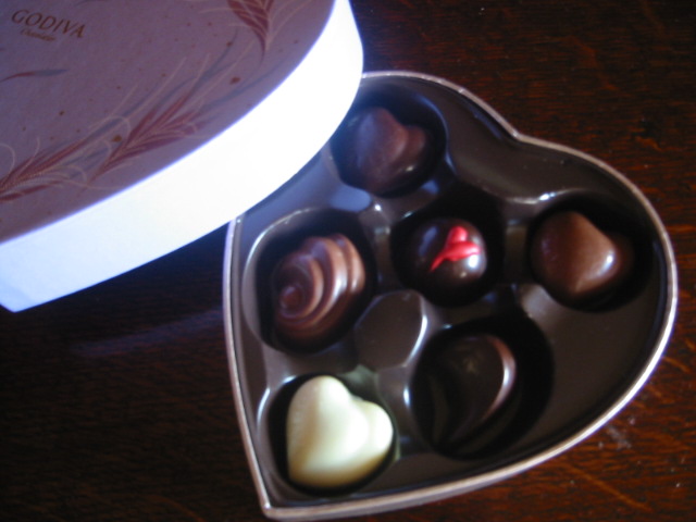 ゴディバチョコ