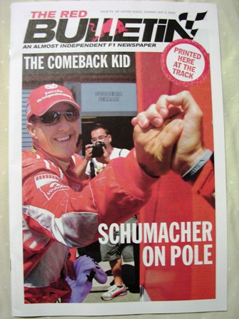 Red Bulletin - Sun Top Page