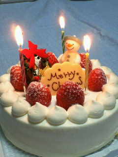 2006年のクリスマスケーキ