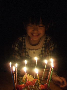 １０歳お誕生日