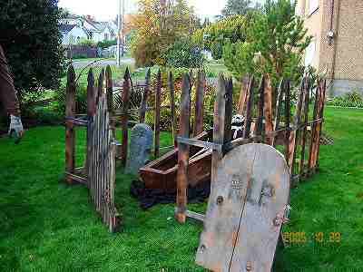 庭にこんなものが