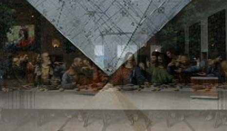 逆ピラミッドと最後の晩餐