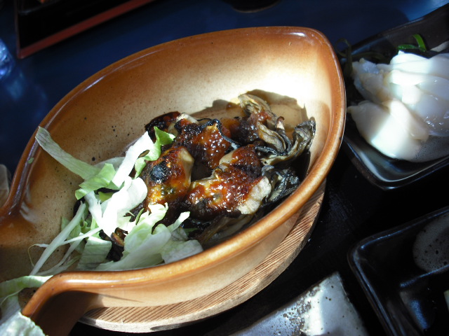 南三陸の牡蠣みそやき