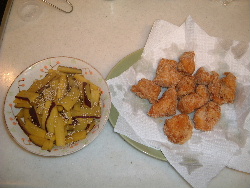 とりからといもきんぴら