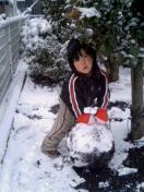 雪遊び１