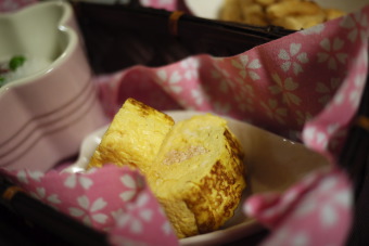 めんたいこ入り出し巻き玉子