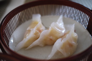 海老蒸し餃子