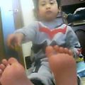 2005.11.26たっくんの足