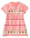 Argyle Heart Sweater Dress