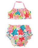 Hibiscus Two-Piece Swimsuit