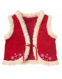 Faux Fur Trim Vest