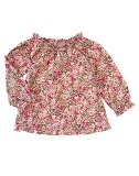 Long Sleeve Woven Floral Top