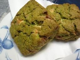 抹茶ホワイトスコーン♪