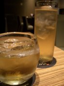 東京純豆腐　緑茶梅酒とエルダーコーディアル