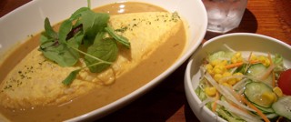 オムカレー(サラダ付)